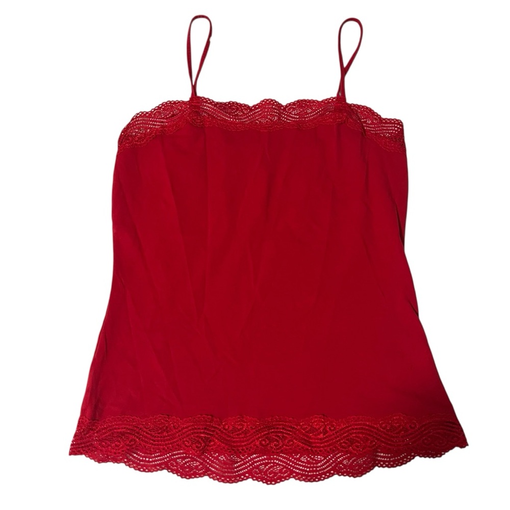 Ann Taylor Scarlet Lace Camisole